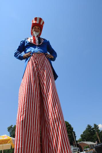 Jumpin' Joe as Uncle Sam