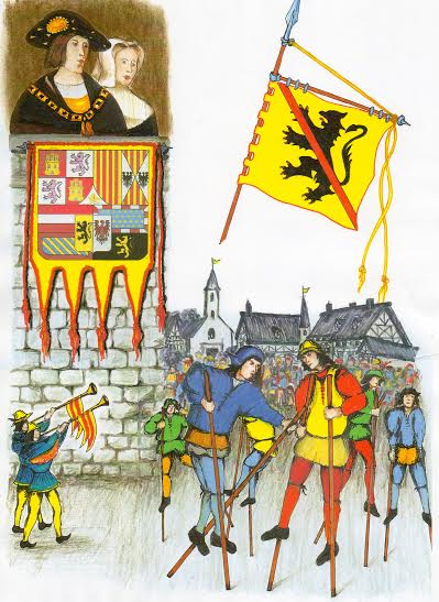 Young Charles the Fifth’s in Namur in 1515