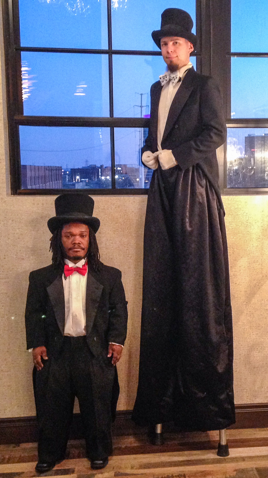 Tuxedo Stilt Walker